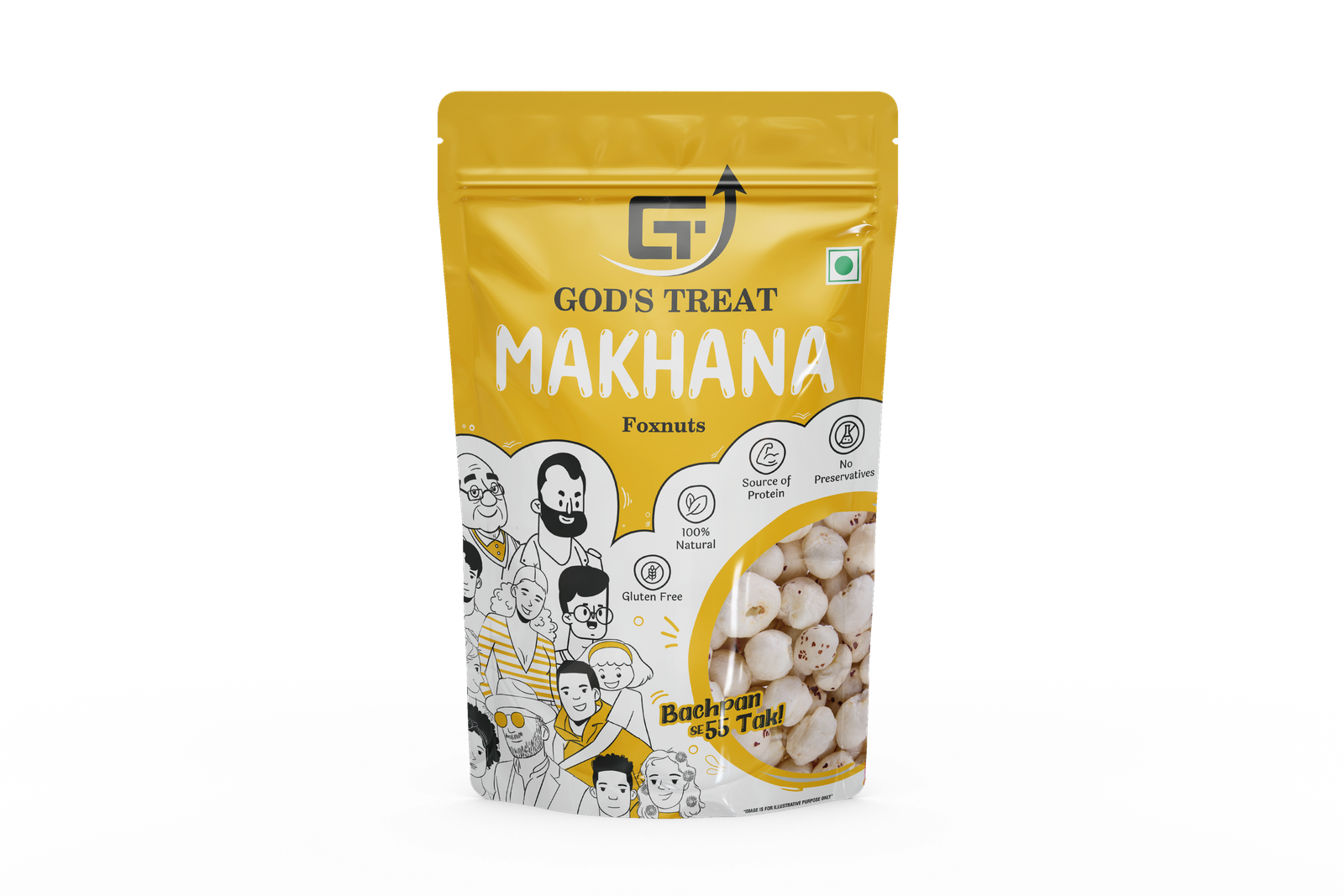 God's Treat Makhana